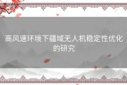 高风速环境下疆域无人机稳定性优化的研究