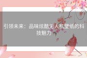 引领未来：品味炫酷无人机壁纸的科技魅力