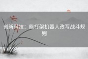 创新科技：能打架机器人改写战斗规则