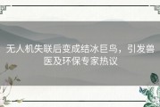 无人机失联后变成结冰巨鸟，引发兽医及环保专家热议