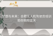 梦想与未来：合肥无人机驾驶员培训助你翱翔蓝天