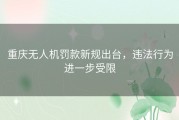 重庆无人机罚款新规出台，违法行为进一步受限