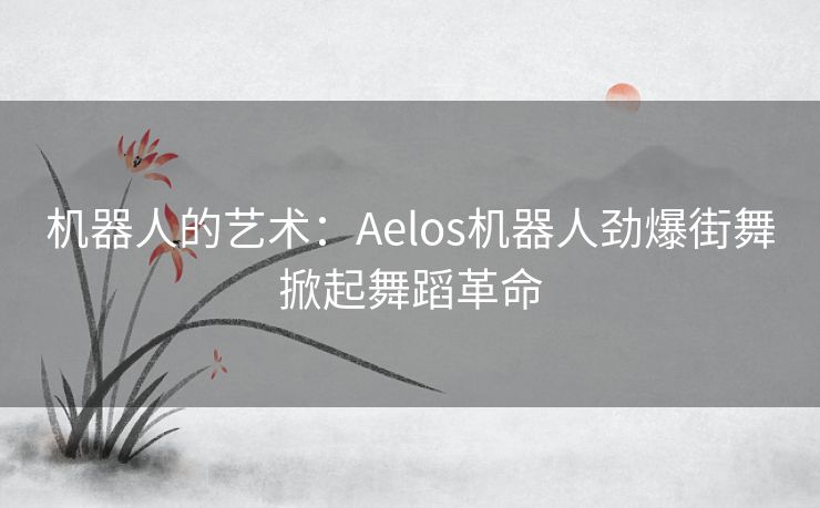 机器人的艺术：Aelos机器人劲爆街舞掀起舞蹈革命